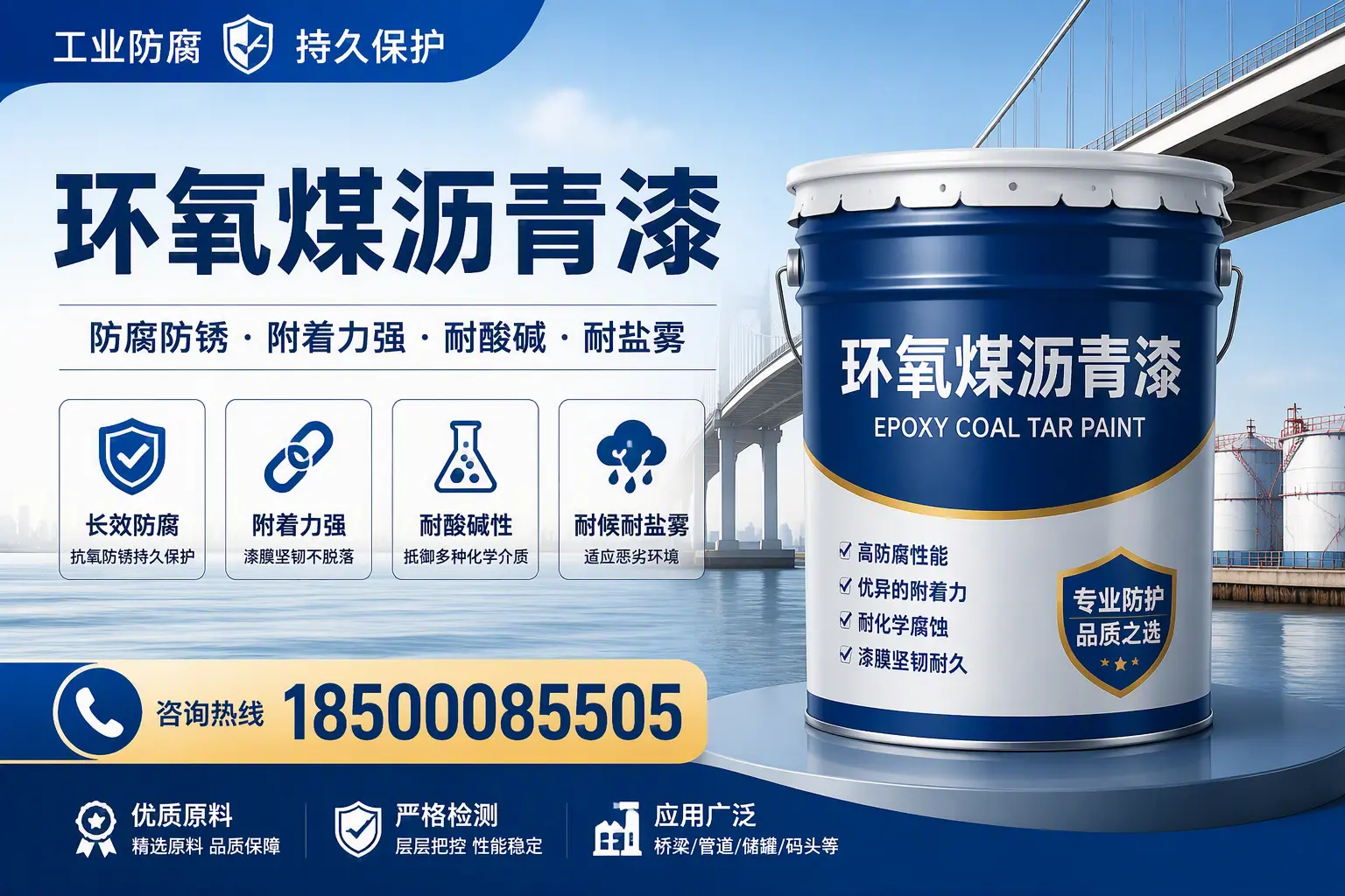 如何选择高品质环氧煤沥青漆？昆玉用户的选型指南