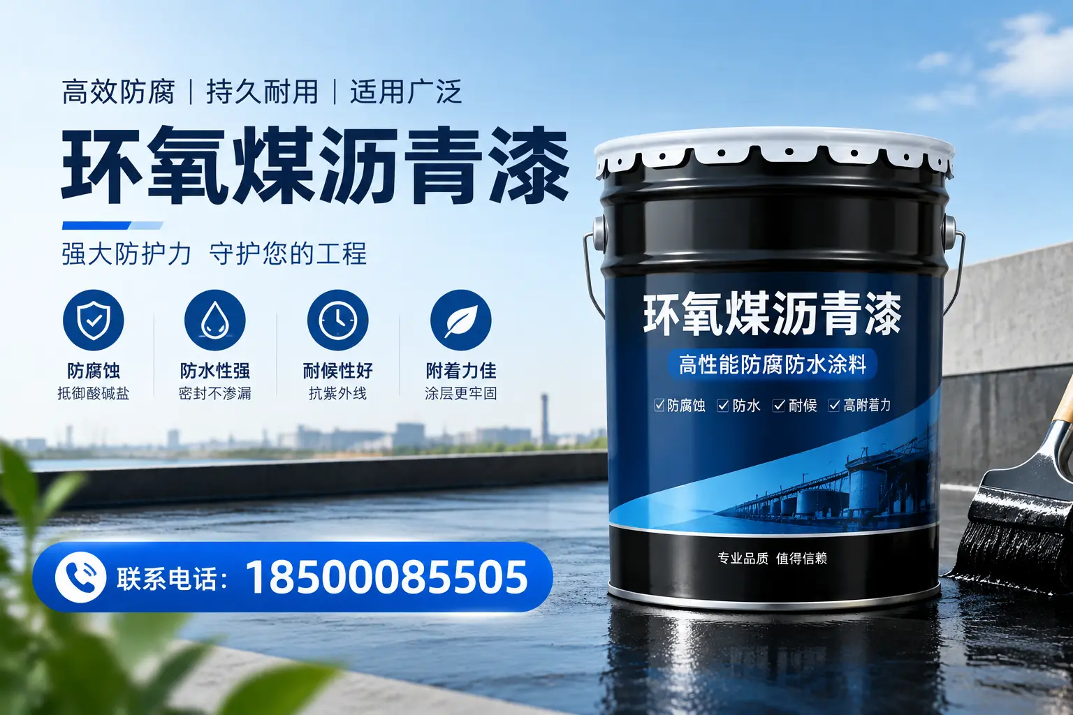 环氧煤沥青漆的施工方法详解,助力昆玉企业高效完成项目