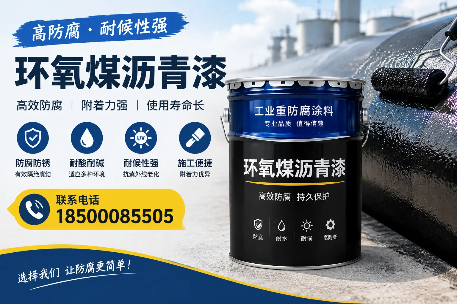 环氧煤沥青漆在防腐领域的重要性，昆玉行业动态